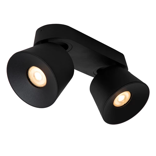 Lucide TRIGONO - Deckenstrahler - 2xGU10 - Schwarz - detail 2